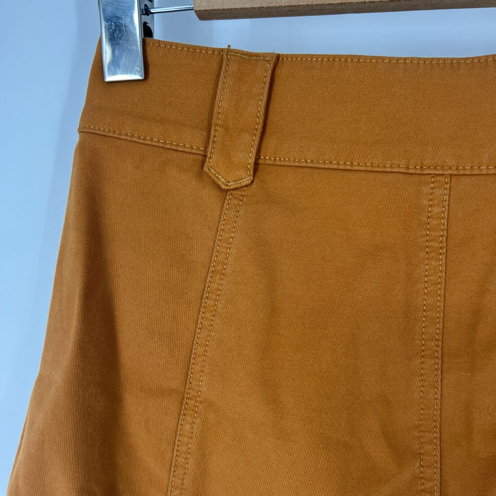 Madewell Patch Pocket Button Front Mini A-Line Sk… - image 9