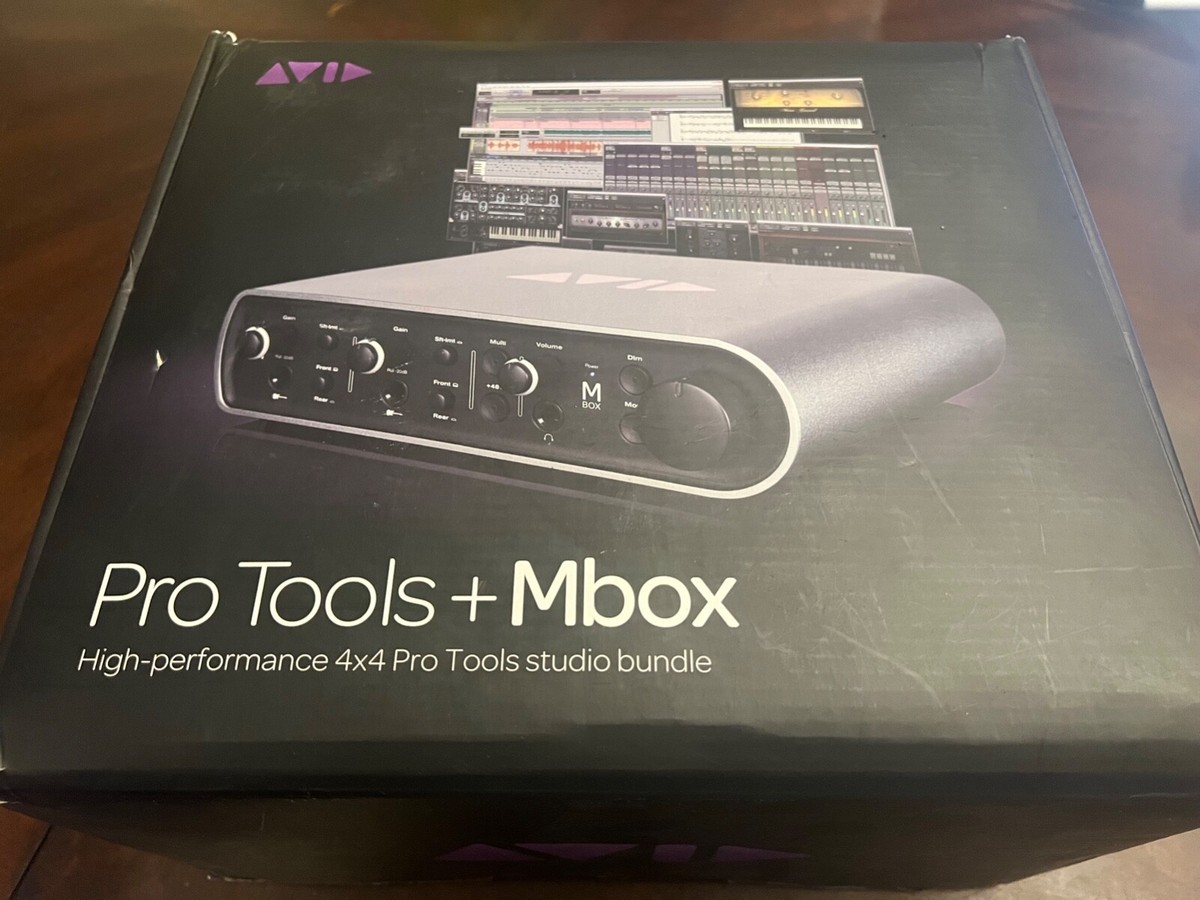 Avid ProTools9 & Mbox, iLok, never installed, never used key code