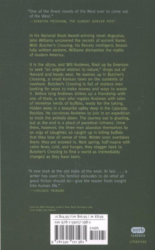 Thumbnail - Butcher's Crossing | John Williams | Englisch | Taschenbuch | 274 S. |