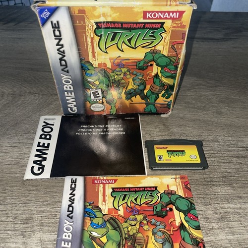 Teenage Mutant Ninja Turtles Gameboy Advance Gba - Komplett in Box - Cib