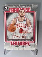 2020-21 Panini Donruss Franchise Features Zach LaVine #5 Chicago Bulls