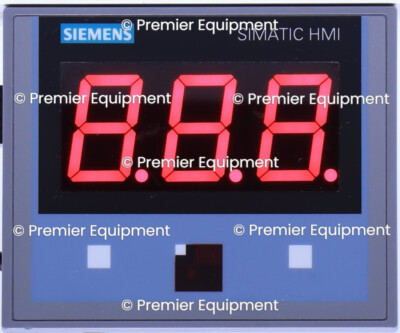 * SIEMENS SIMATIC HMI 6ES7292-0AA50-0AA0 IR-DU DISPLAY