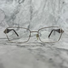 Escada VES536 Col.A39X Eyeglasses Gold Brown Rectangular Frames 53-17-135