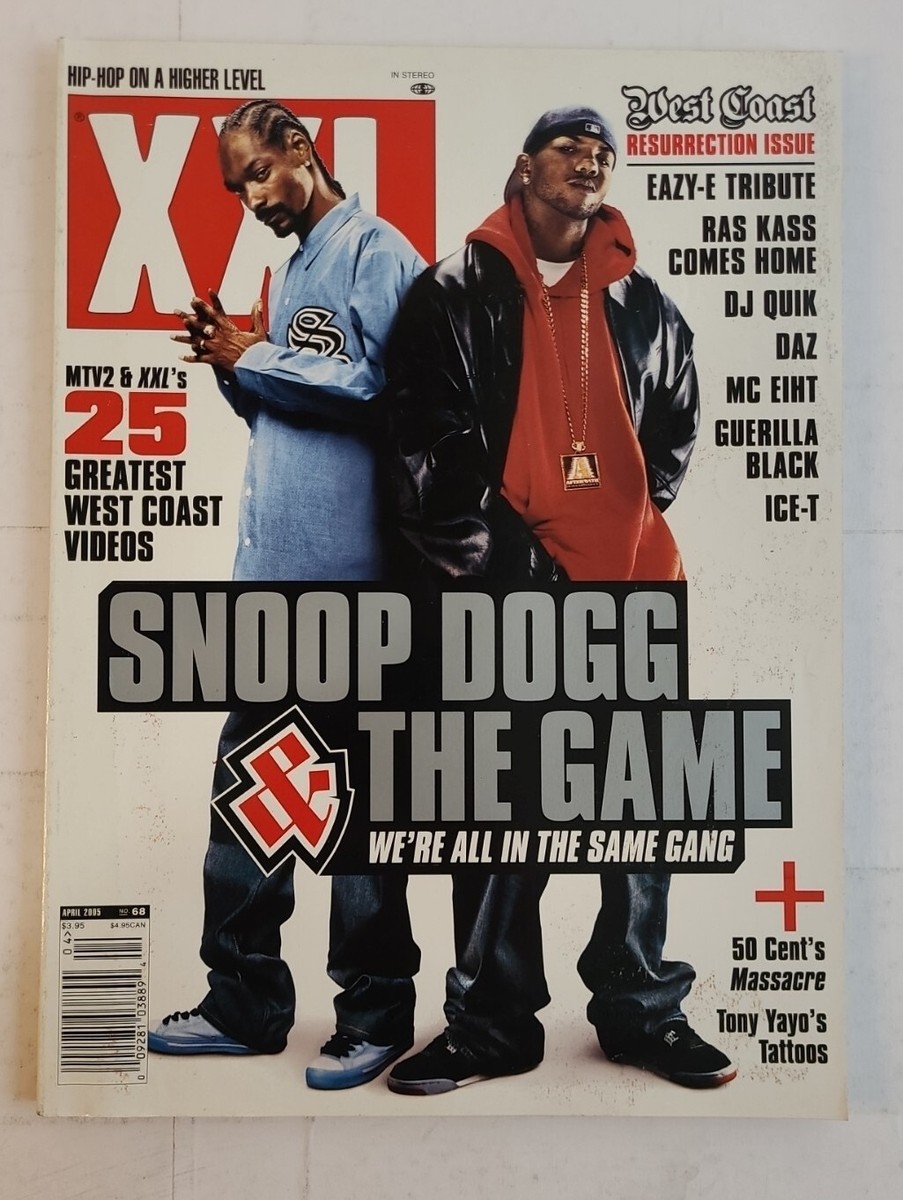 松平ページ XXL Magazine April 2005 No. 68 The Game, Snoop Dogg, Eazy-E, Ras