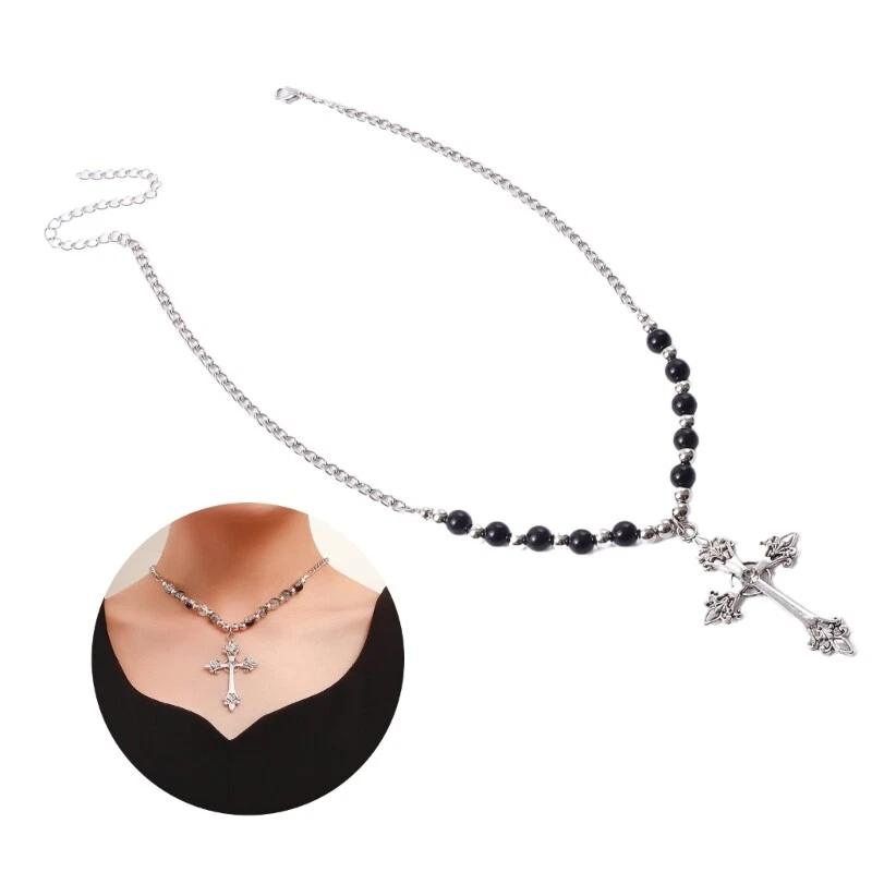 Vintage long necklace deals