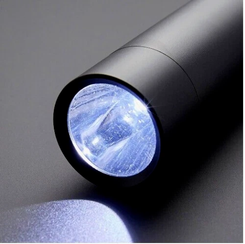 Security Torch Light Precision Aluminium Torch 44CM Slim Long LED Flashlight