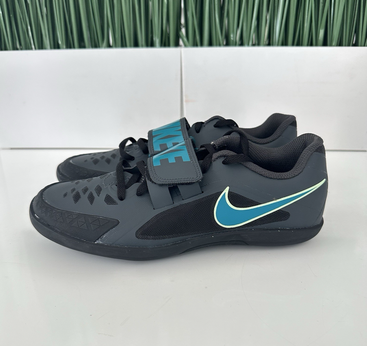 Nike Zoom Rival SD 2 Black Green Throwing Shoes Mens Size 5  display picture 2