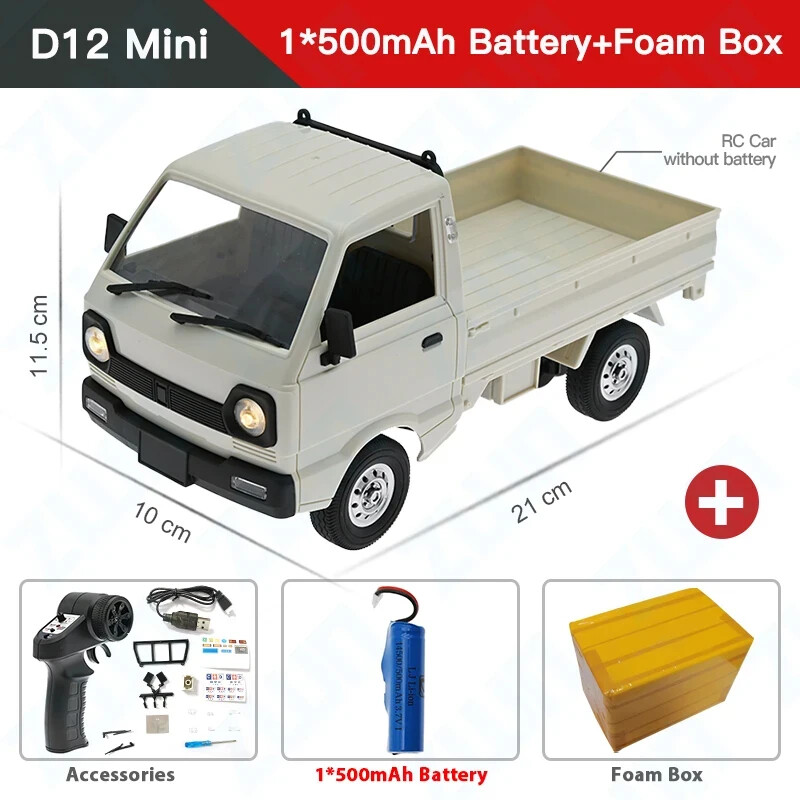 With Led Lights Vehicle 4wd Remote Control Truck Model Toy