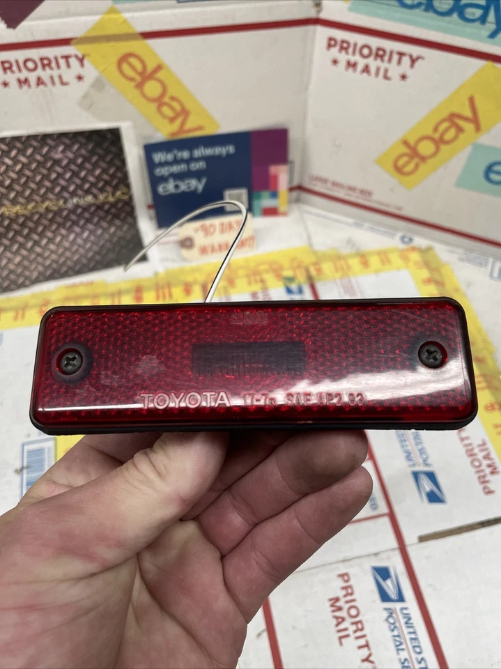 85-87 TOYOTA CRESSIDA PASAJERO LADO DERECHO MARCADOR LUZ LÁMPARA Foto 3 de 4