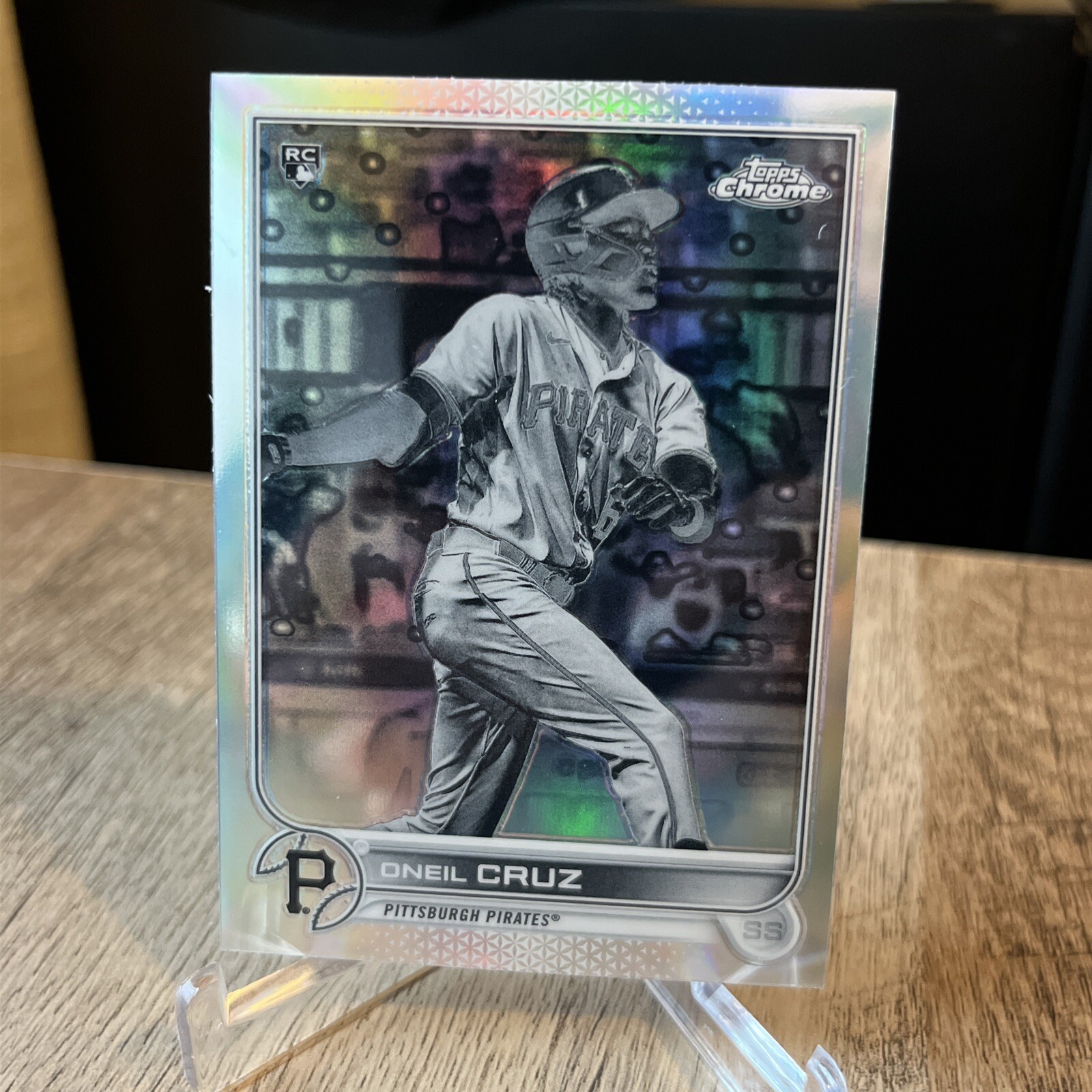 2022 Topps Chrome #128 Oneil Cruz Negative Refractor