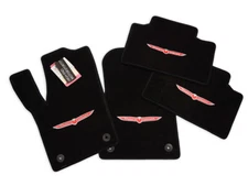 Jeep Grand Cherokee TrackHawk Floor Mats RED Logos Upgraded Premium 32oz InStock