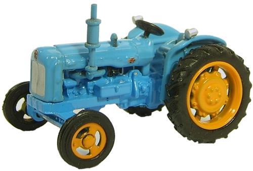 Oxford Diecast 76TRAC001 Fordson Tractor Blue - Picture 1 of 1