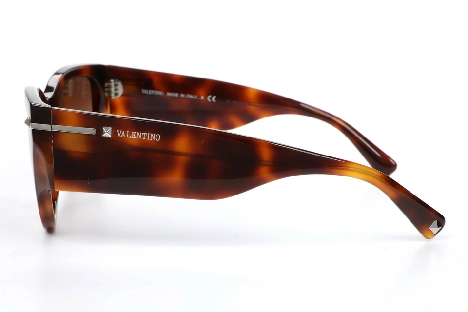 Gafas de sol cuadradas Valentino VA40293 Light Havana 51 mm 271428 para mujer Foto 4 de 4