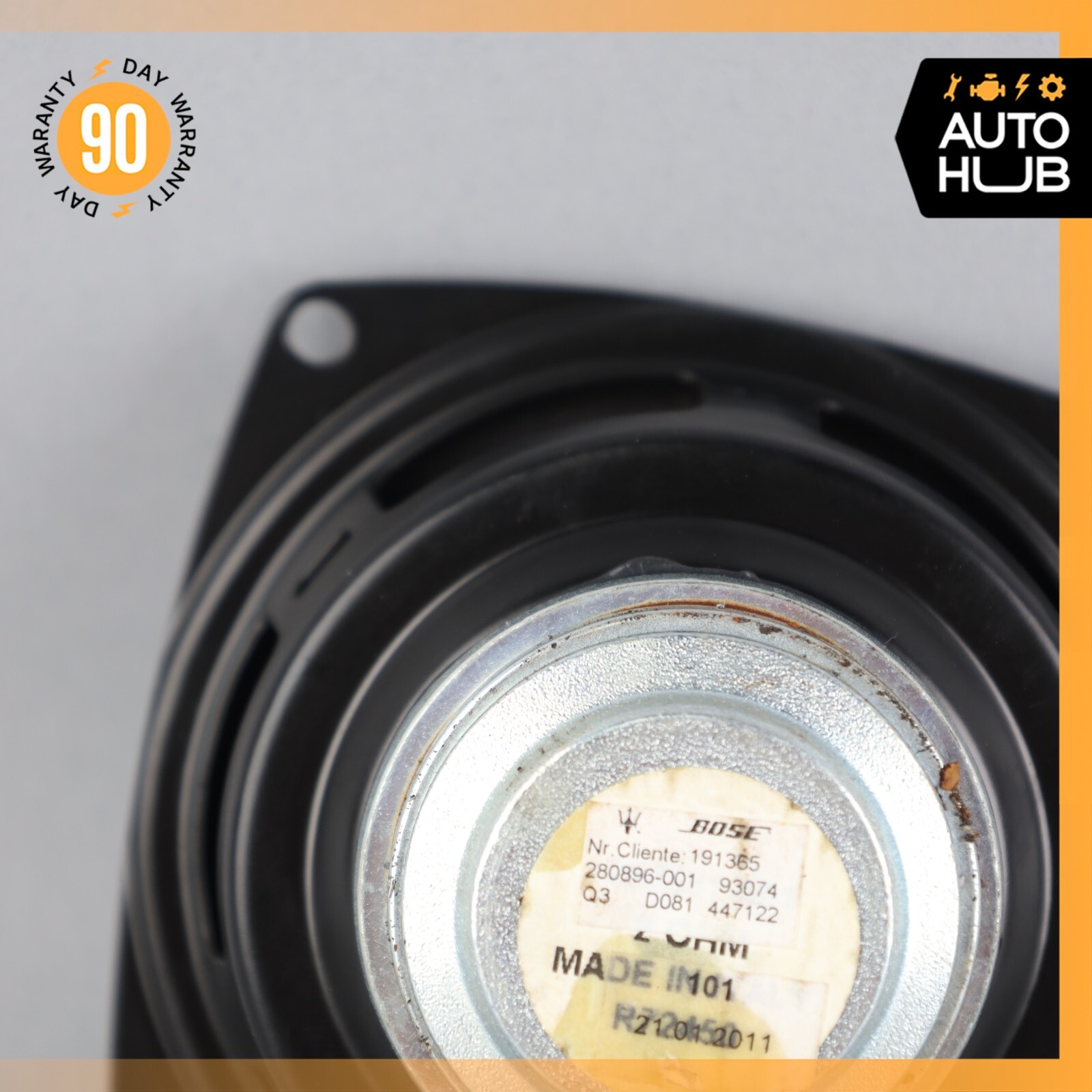 03-19 Maserati GranTurismo S M145 Dashboard Dash Center Audio Speaker Bose 56k