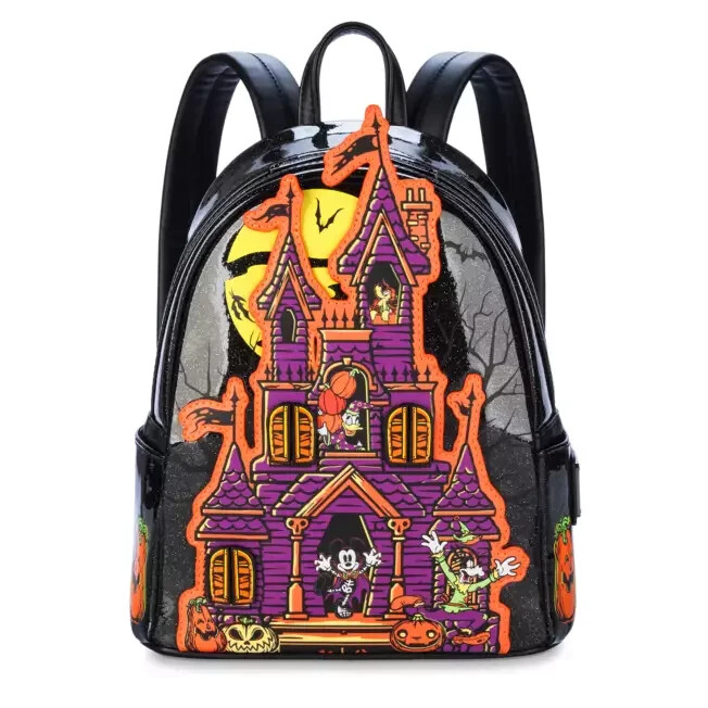 Loungefly Disney Halloween Mickey Mouse & Friends Haunted House