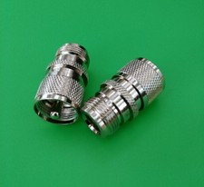 2 PCS UHF Male to N Female Connector - USA Seller
