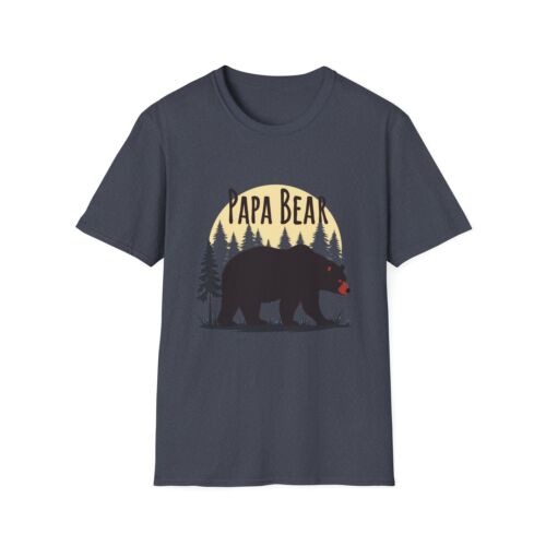 Papa Bär rustikal T-Shirt, perfekt für Vatertag, Papa, Geschenk - Bild 19 von 24