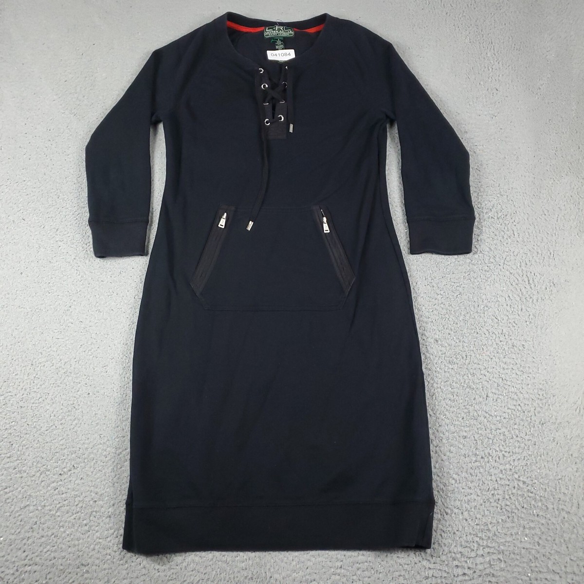 Midi Sweater Knitted Dress Calvin Klein Black Dress With Pearls IZ