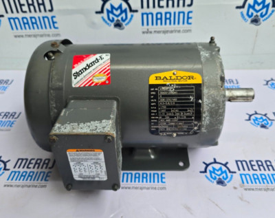 Baldor M3558T Industrial Motor 35a001z543h1 HP 2 Volts 208-230/460 R.p.m 1750