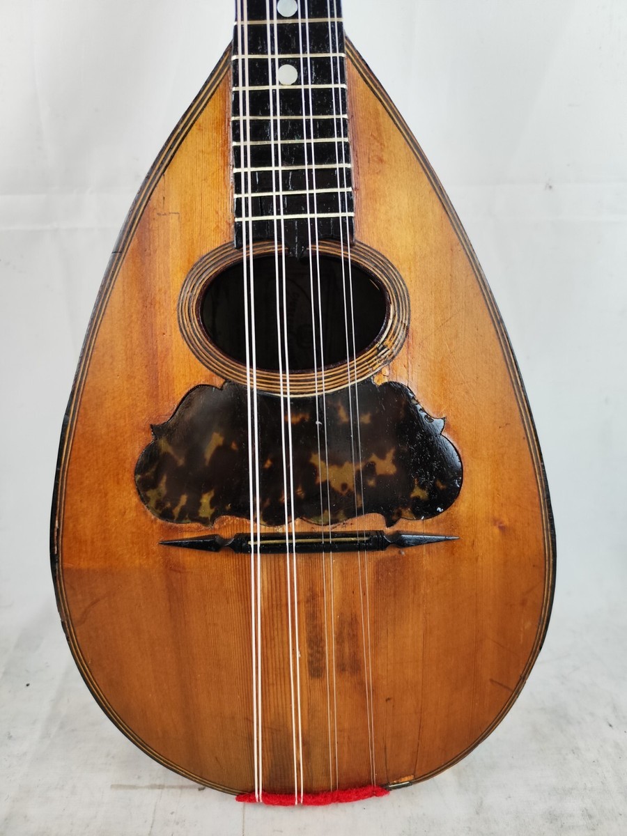 Mandolino 4/4 Giuseppe Vinaccia Fu Gaetano 1880 Napoli 曼陀林