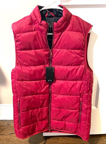 Armani Exchange Puffer Jacket/Vest Red 