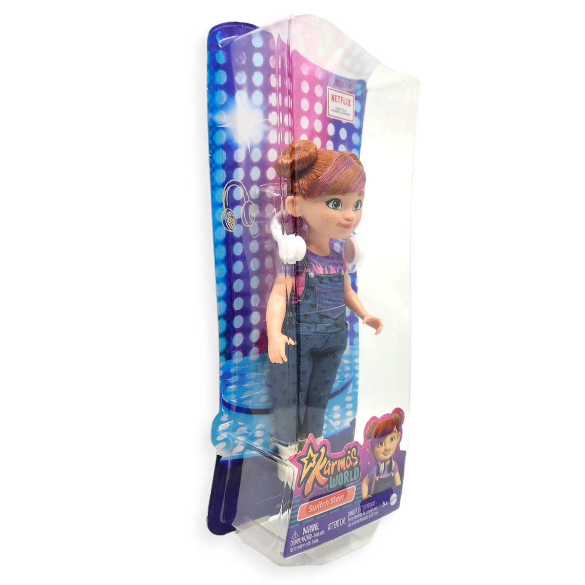 Netflix Karma's World: Switch Stein 8 inch Doll By Mattel For Ages