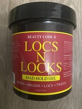 Beauty Code Locs N Locks Mad Hold Gel EDGES , BRAIDS, LOCS , TWISTS made In     
