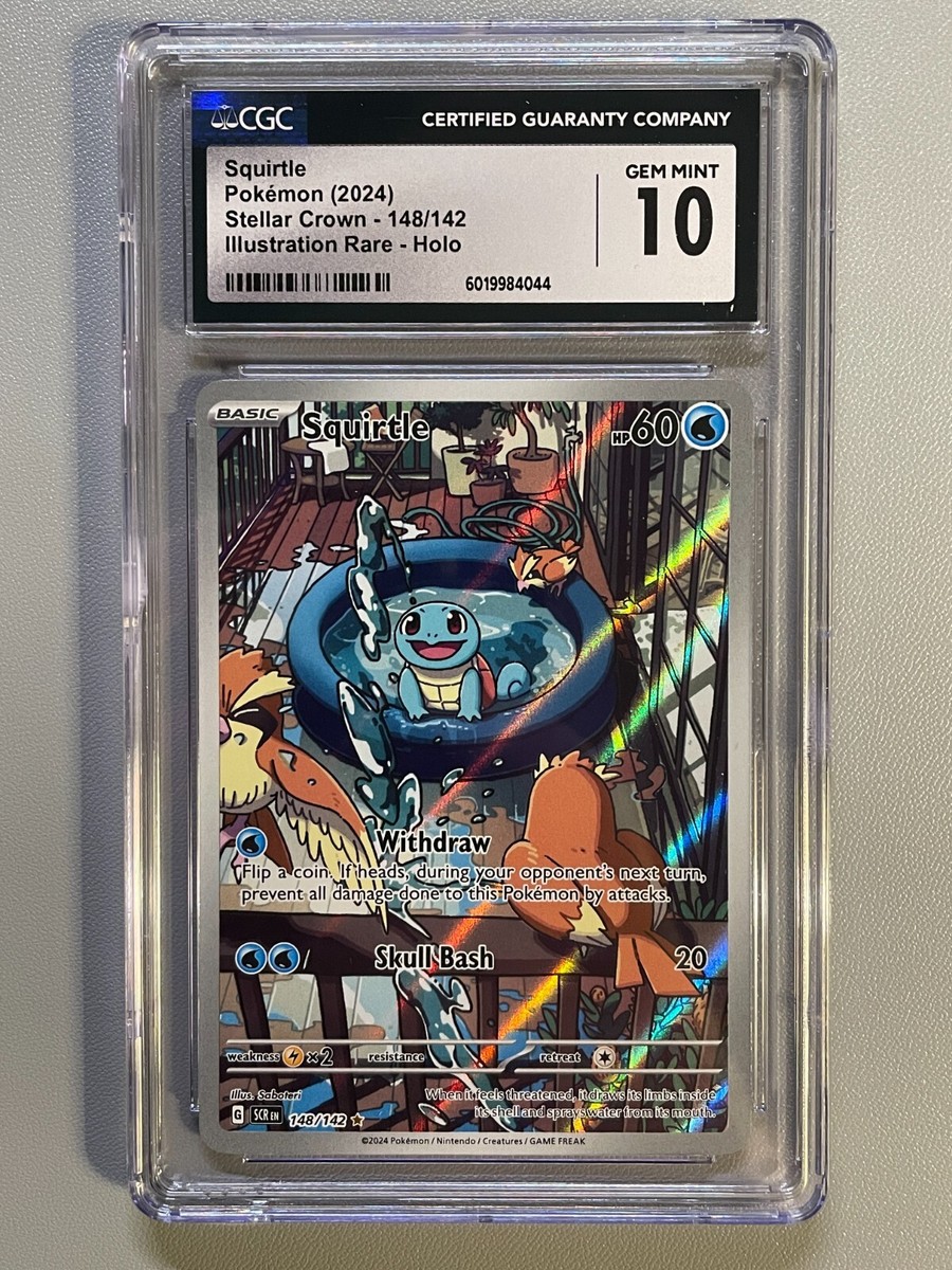 148 142 pokemon card 148 142 pokemon card Squirtle 148/142  collectd