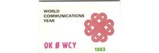 1983 Czechia Radio QSL Card: OK WCY Praha Bratislava Gottwaldov Cold War