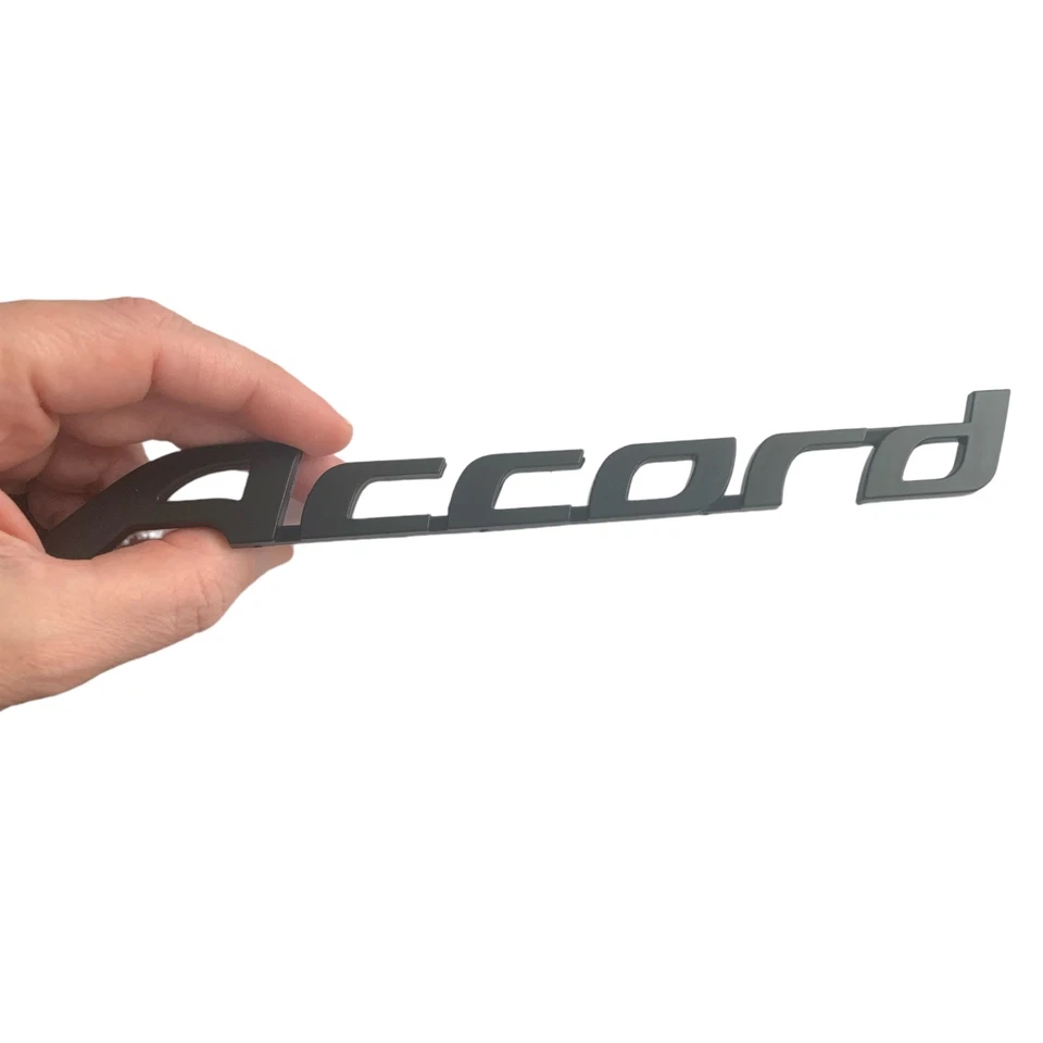 Insignia emblema deportivo ACCORD negro mate maletero trasero para Honda Accord 2013-2017 Foto 3 de 4