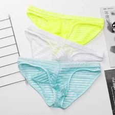 Practical Mens Briefs Underwear T-Back Jockstrap Thongs Knicker Triangle