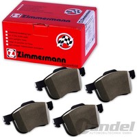 Zimmermann Scheibenbremsbelag Hinten Passend FüR Volvo C30 C70 II S40 II V40 V50