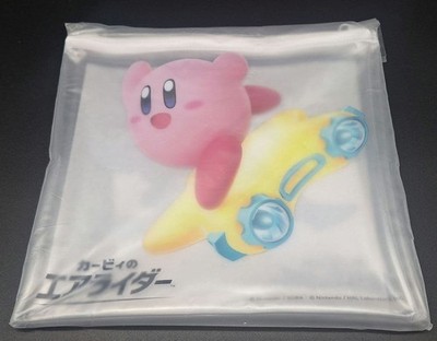 Kirby Air Riders Big Camera Privilege Clear Pouch Set Japan