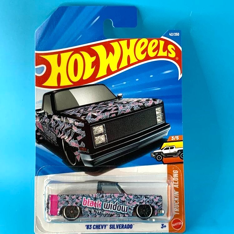 HOT WHEELS 2026 '83 CHEVY SILVERADO BLACK 42/250 JJJ13 TRUCKIN
