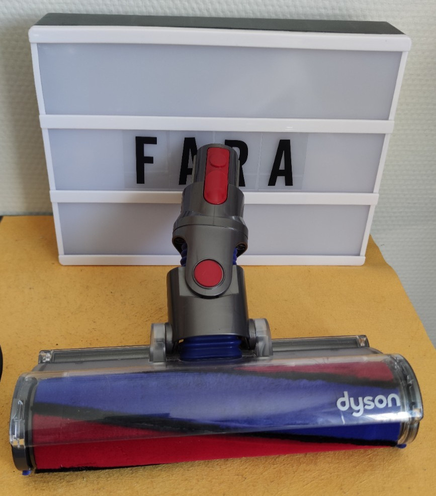 Brosse souple Dyson brosse rouleau doux violet et rouge pour aspirateur V11 V10 V8