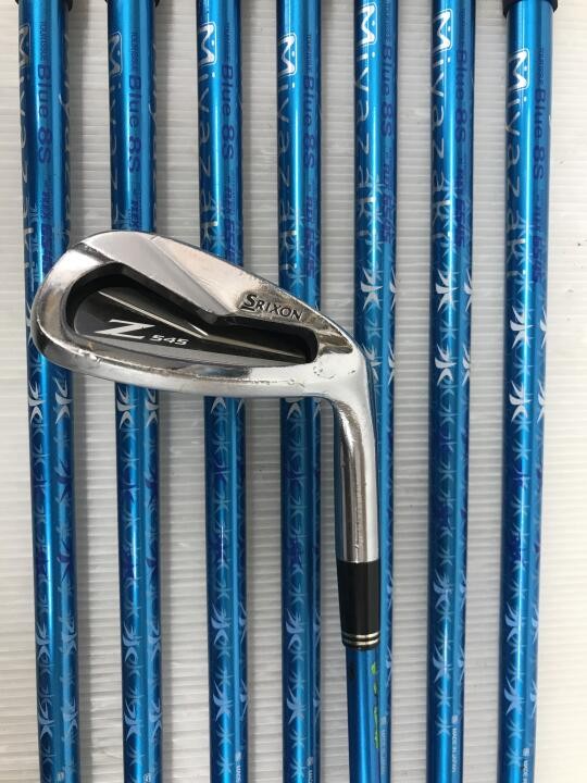 SRIXON Z545 5i−A 7本 miyazaki kosuma (S) SRIXON Iron Set Z545 5.6.7.8.9.P.A.S Miyazaki Kosuma Blue 8 Flex S
