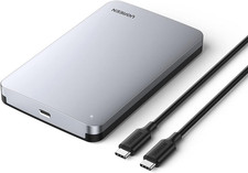UGREEN USB C Hard Drive Enclosure for 2.5" SATA SSD Hdd,Aluminum