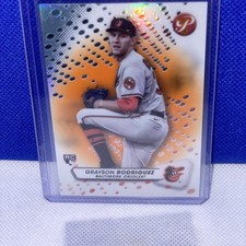 2023 Topps Pristine GraysoN Rodriguez #209 Orange Pristine  Refractor /25 RC