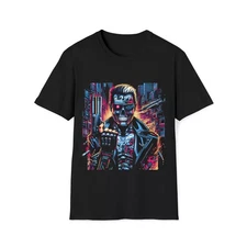Cyberpunk Terminator T-Shirt – Evolving Machine Retro Future Tee