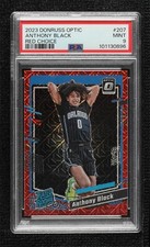2023 Donruss Optic Rated Rookie Choice Red Prizm 69/88 Anthony Black PSA 9 14t3