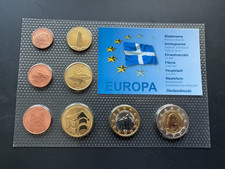 Shetlandinseln Euro Muster‑Münzsatz 8‑teilig im Blister – ESSAI / PATTERN