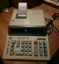 Vintage Sharp Compet Qs-1760 Electronic Calculator Tested Works