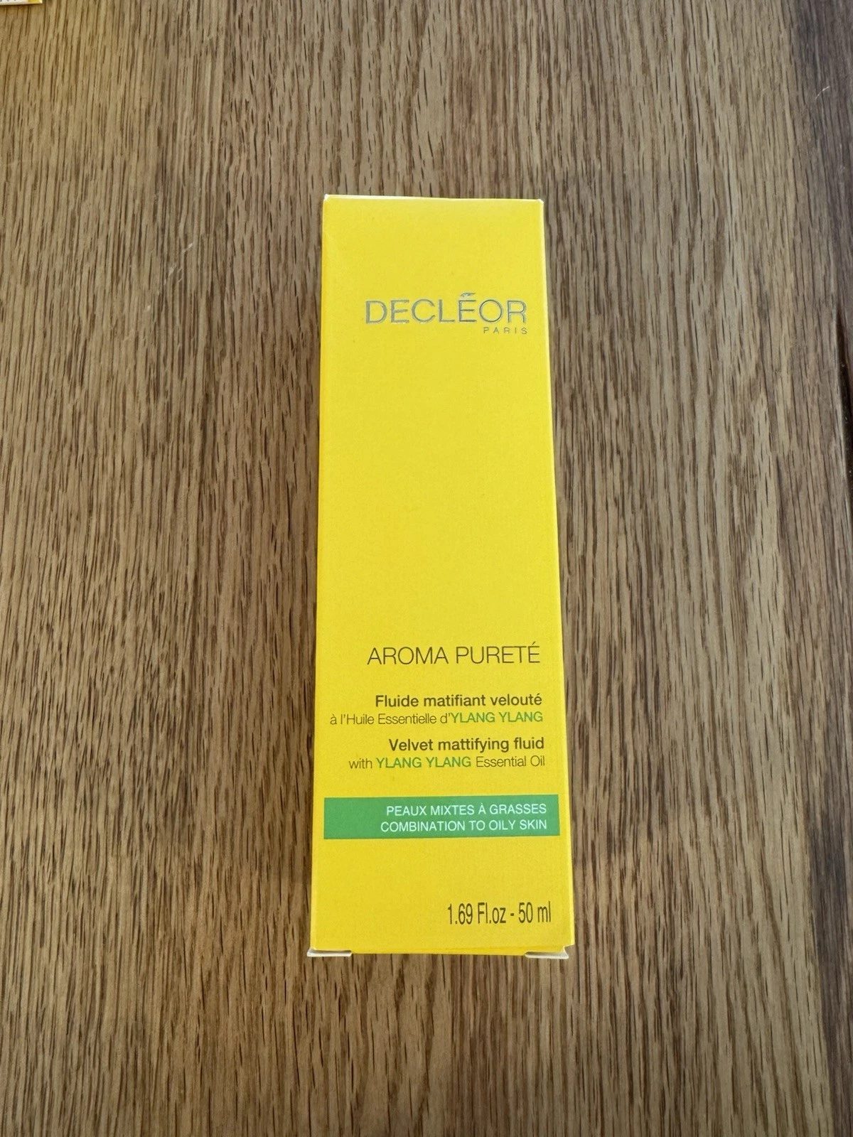 Decleor Aroma Purete Velvet Mattifying Fluid 50ml Ylang Ylang Brand New In Box