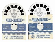 Sawyer View-Master Vintage Reels - Lot of 2 of Banff National Park, Alberta