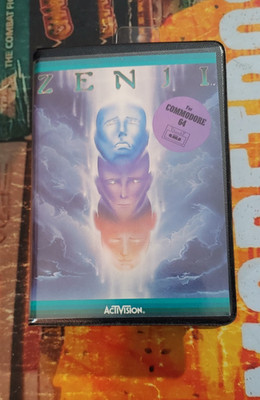 Zenji (Activision 1983) Commodore 64 (Box, Manual, Tape) works 8-bit classic