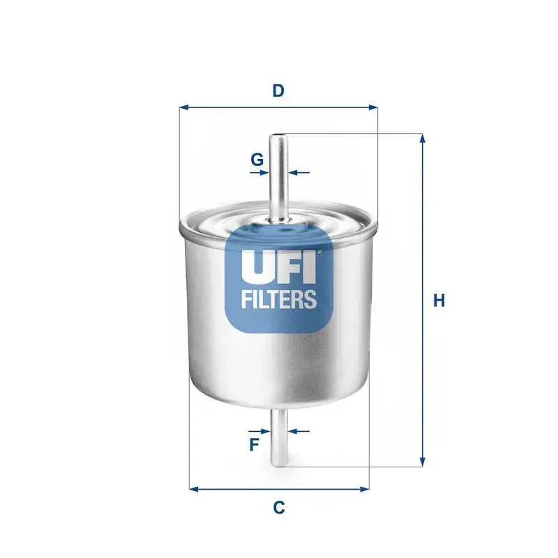 Fuel filter Filter Insert 31.514.00 UFI for FORD MAZDA - Image 4