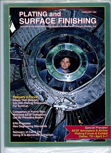 PLATING and SURFACE FINISHING - Journal of the AESF February, 1994 Vol 81 No. 2