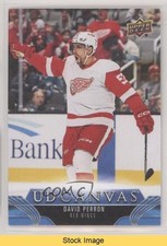 2023-24 Upper Deck Extended Series UD Canvas David Perron #C272 READ 3d2