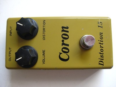 Vintage Coron Distortion 15 Guitar Effect Pedal Japan