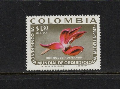 S6332 Colombia 1972 flora flowers Orchids 1v. MNH | eBay